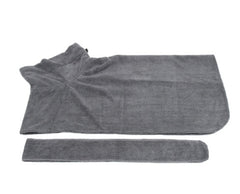 Absorbent Pet Bathrobe With Waist-wrapped Microfiber - FittyPets