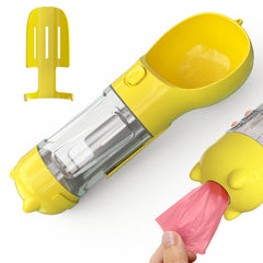 3 In 1 Portable Pet Feeder Water Bottle - FittyPets