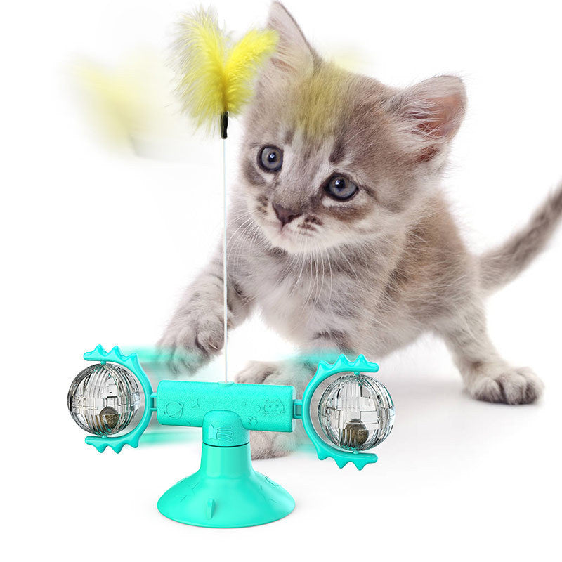 Cat Rotating Windmill Multi-Function Toys - FittyPets