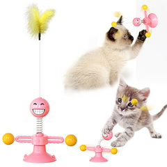 Cat Rotating Windmill Multi-Function Toys - FittyPets