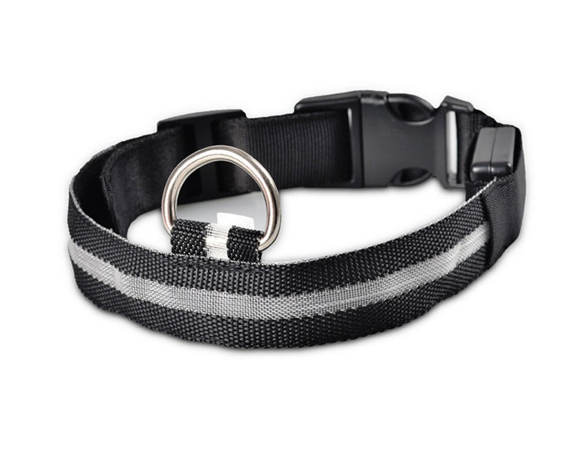 Nylon LED Pet Dog Luminous Collar - FittyPets