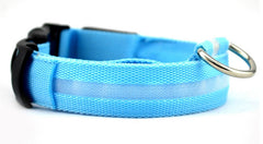 Nylon LED Pet Dog Luminous Collar - FittyPets