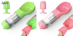 3 In 1 Portable Pet Feeder Water Bottle - FittyPets