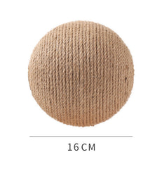 Sisal Cat Catching Ball Toy - FittyPets