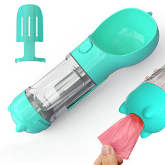 3 In 1 Portable Pet Feeder Water Bottle - FittyPets