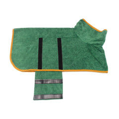 Absorbent Pet Bathrobe With Waist-wrapped Microfiber - FittyPets