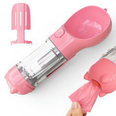 3 In 1 Portable Pet Feeder Water Bottle - FittyPets