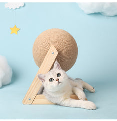 Sisal Cat Catching Ball Toy - FittyPets