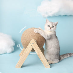 Sisal Cat Catching Ball Toy - FittyPets