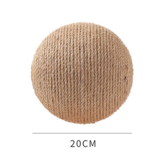 Sisal Cat Catching Ball Toy - FittyPets
