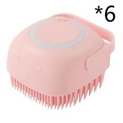Silicone Dog Bath Massage Brush - FittyPets