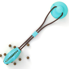 Silicon Suction Cup Tug Interactive Dog Ball - FittyPets