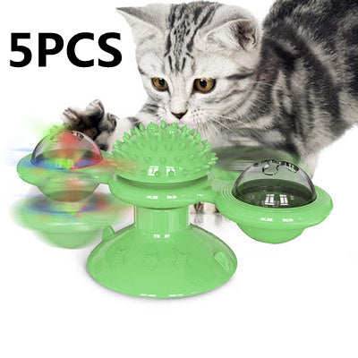Cat Rotating Windmill Multi-Function Toys - FittyPets