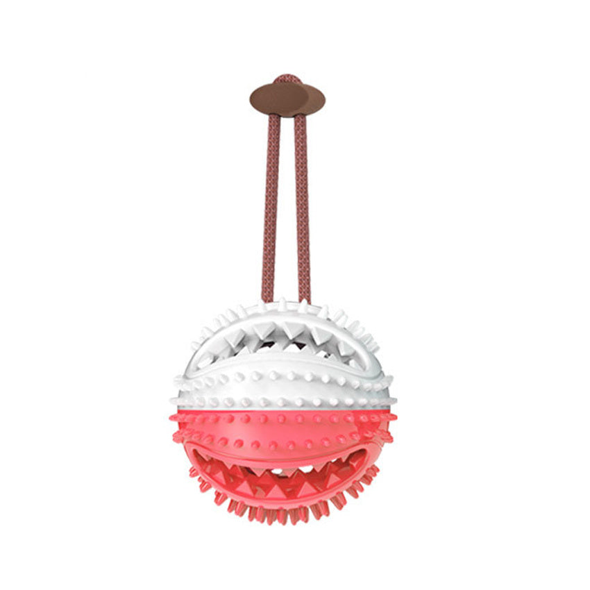 Silicon Suction Cup Tug Interactive Dog Ball - FittyPets