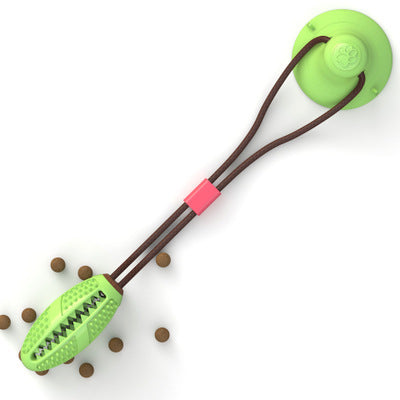 Silicon Suction Cup Tug Interactive Dog Ball - FittyPets