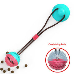 Silicon Suction Cup Tug Interactive Dog Ball - FittyPets
