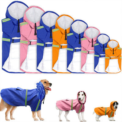 Dog waterproof raincoat - FittyPets