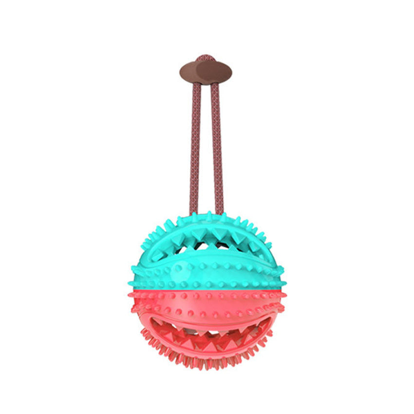 Silicon Suction Cup Tug Interactive Dog Ball - FittyPets