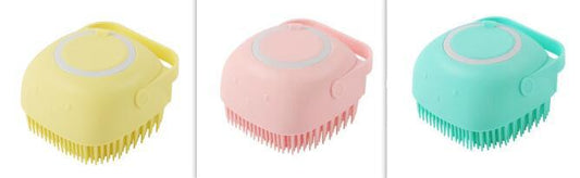 Silicone Dog Bath Massage Brush - FittyPets