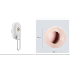 Pet Steam Brush Hair Removal Comb - FittyPets