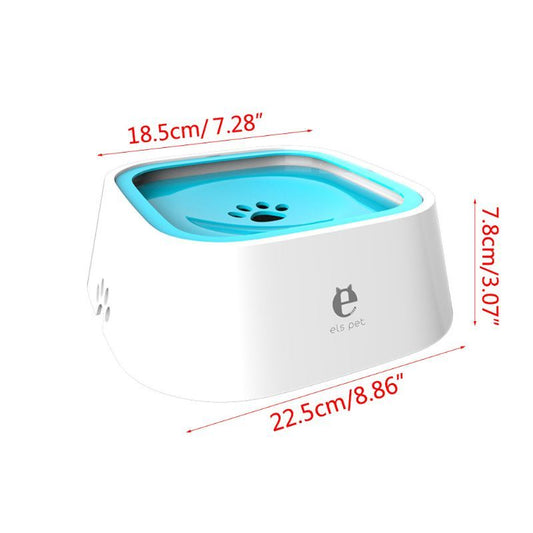 Portable Splash-proof Pet Floating Bowl - FittyPets