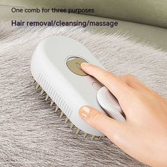 Pet Steam Brush Hair Removal Comb - FittyPets
