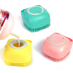 Silicone Dog Bath Massage Brush - FittyPets